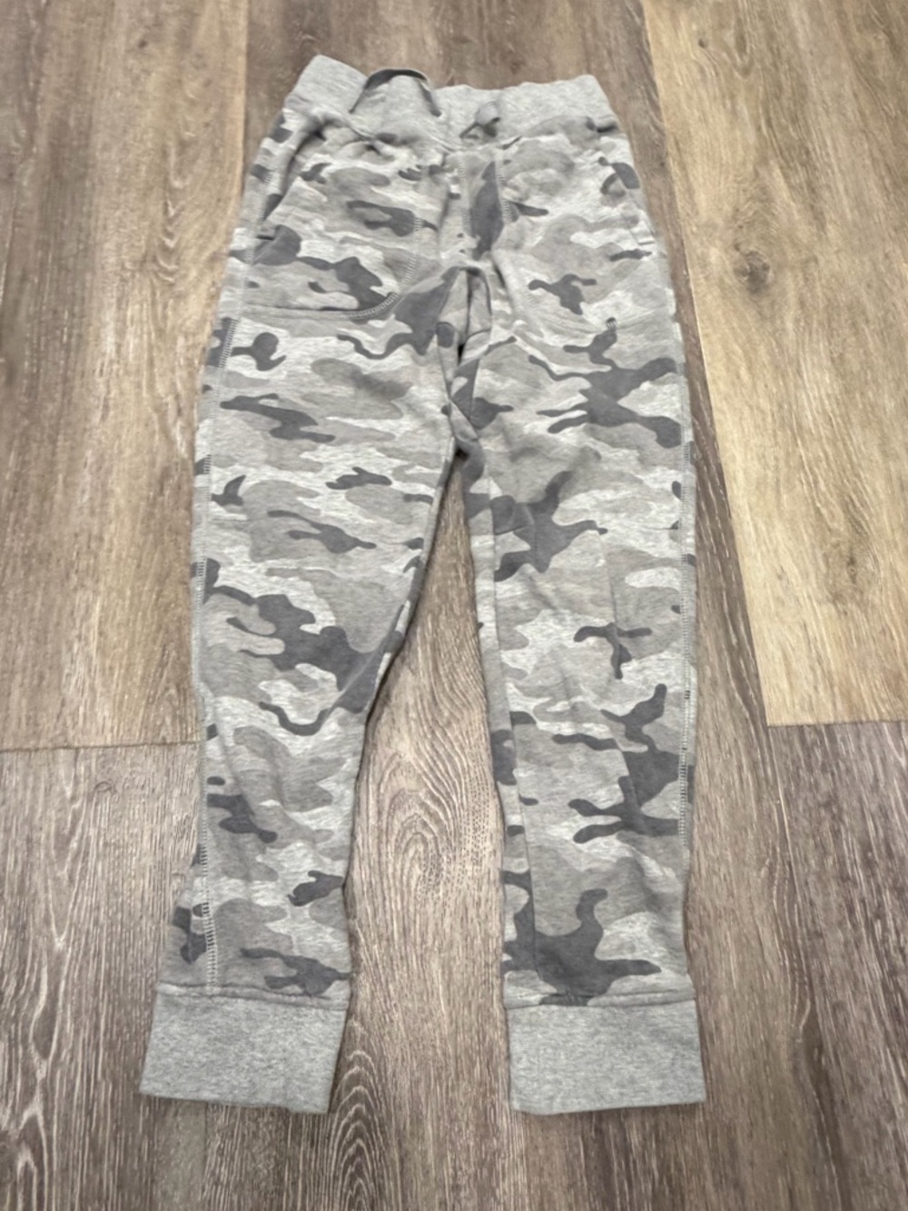 GAP Gray Camo Kids Joggers